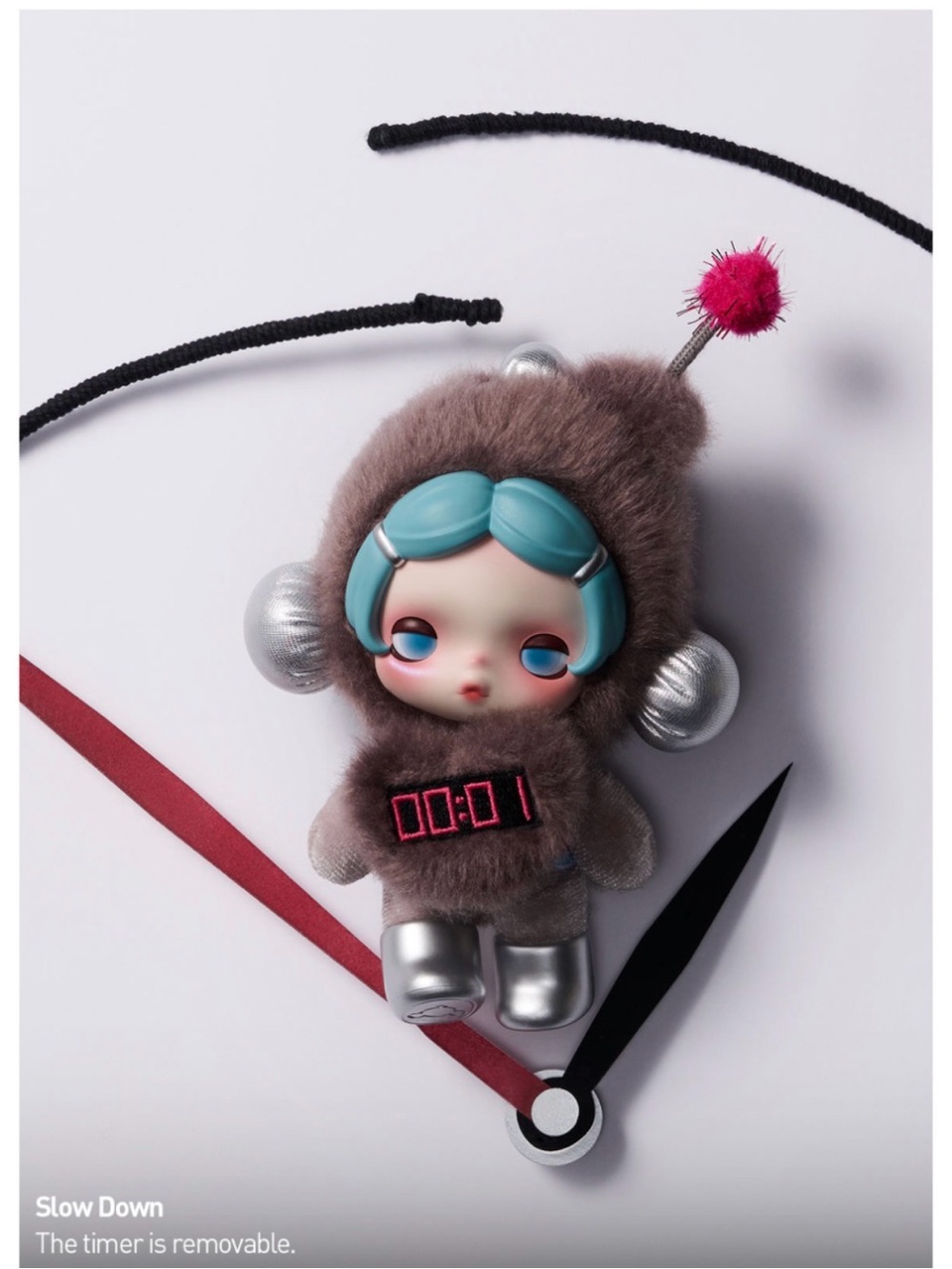 Confirmed • POP MART • SKULLPANDA • Off Mode “Slow Down” • Plush Pendant 2026.